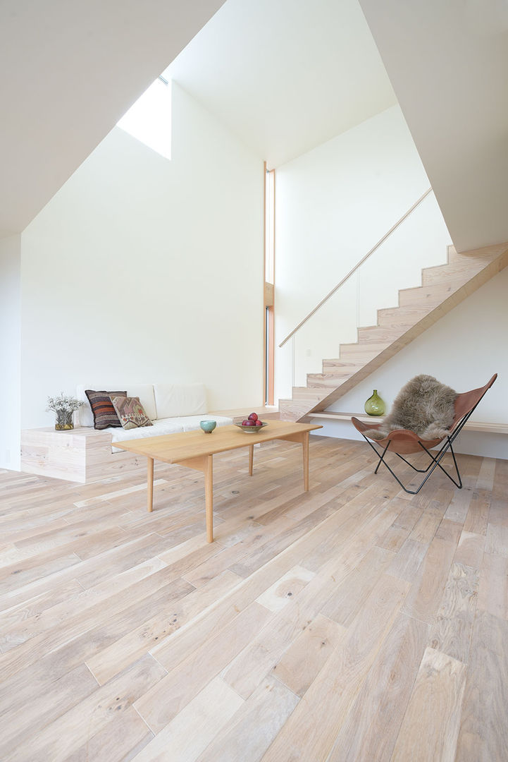 Case Study House #59, NASU CLUB NASU CLUB Scandinavian style living room Wood Wood effect