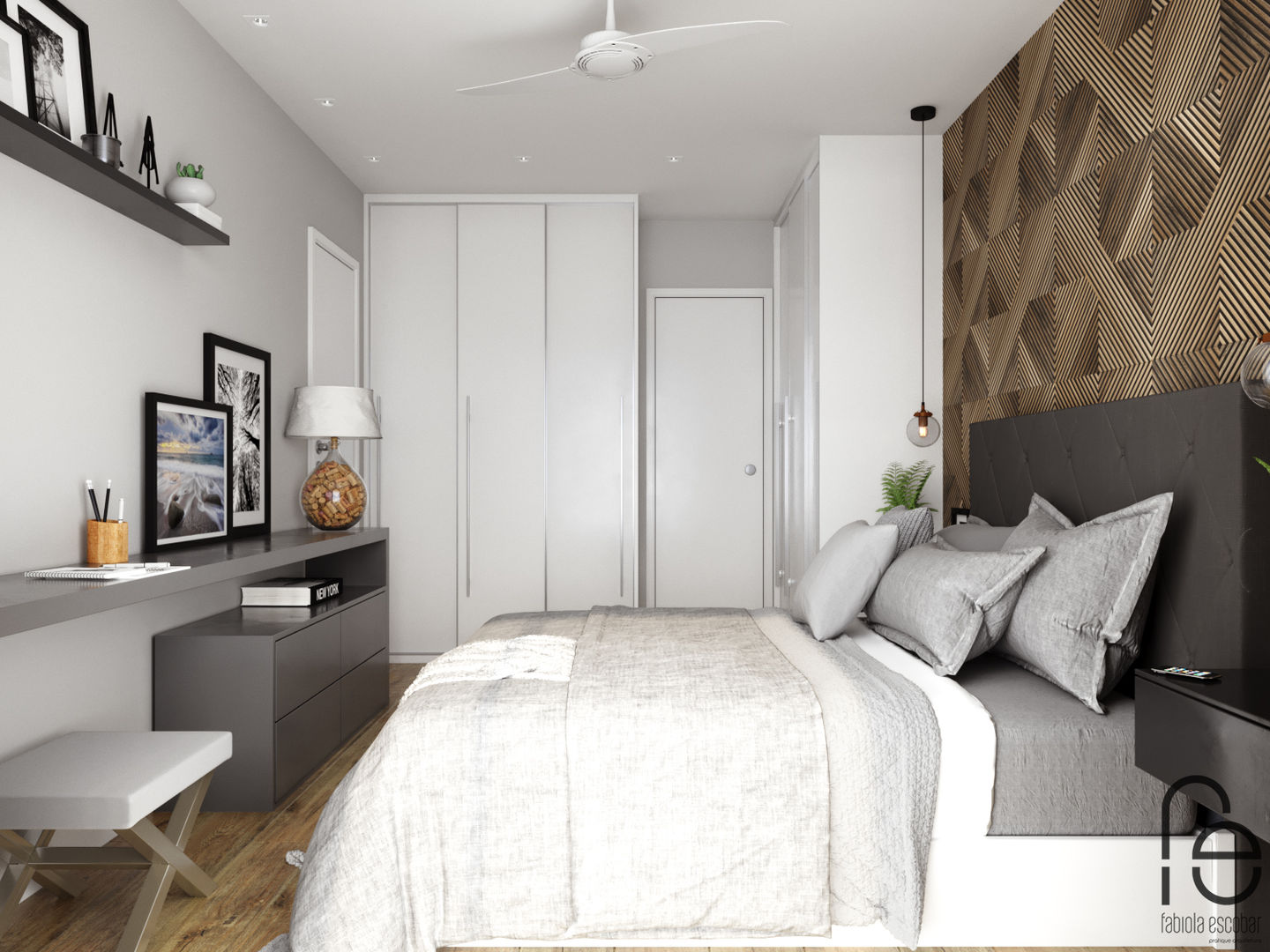 homify Kamar Tidur Gaya Industrial