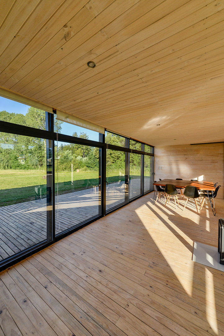 Espacio común mutarestudio Arquitectura Livings de estilo escandinavo