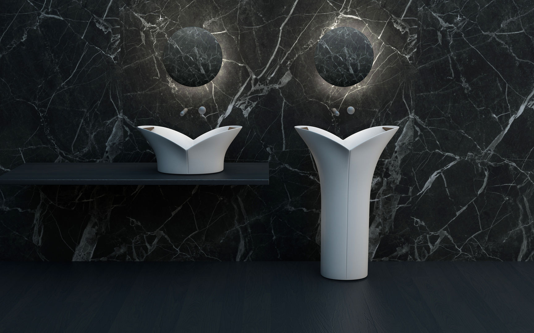 LIFE WASHBASINS, Studio Maiden Studio Maiden Baños de estilo moderno