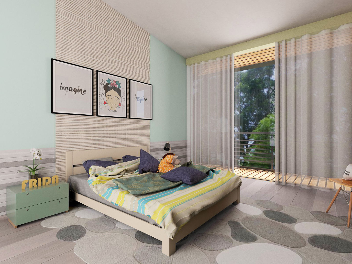 homify Modern style bedroom