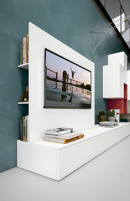 Salas de Estar, BMAA BMAA Modern living room TV stands & cabinets