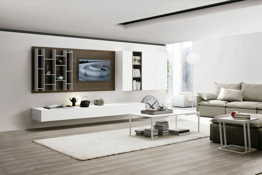 Salas de Estar, BMAA BMAA Modern living room TV stands & cabinets