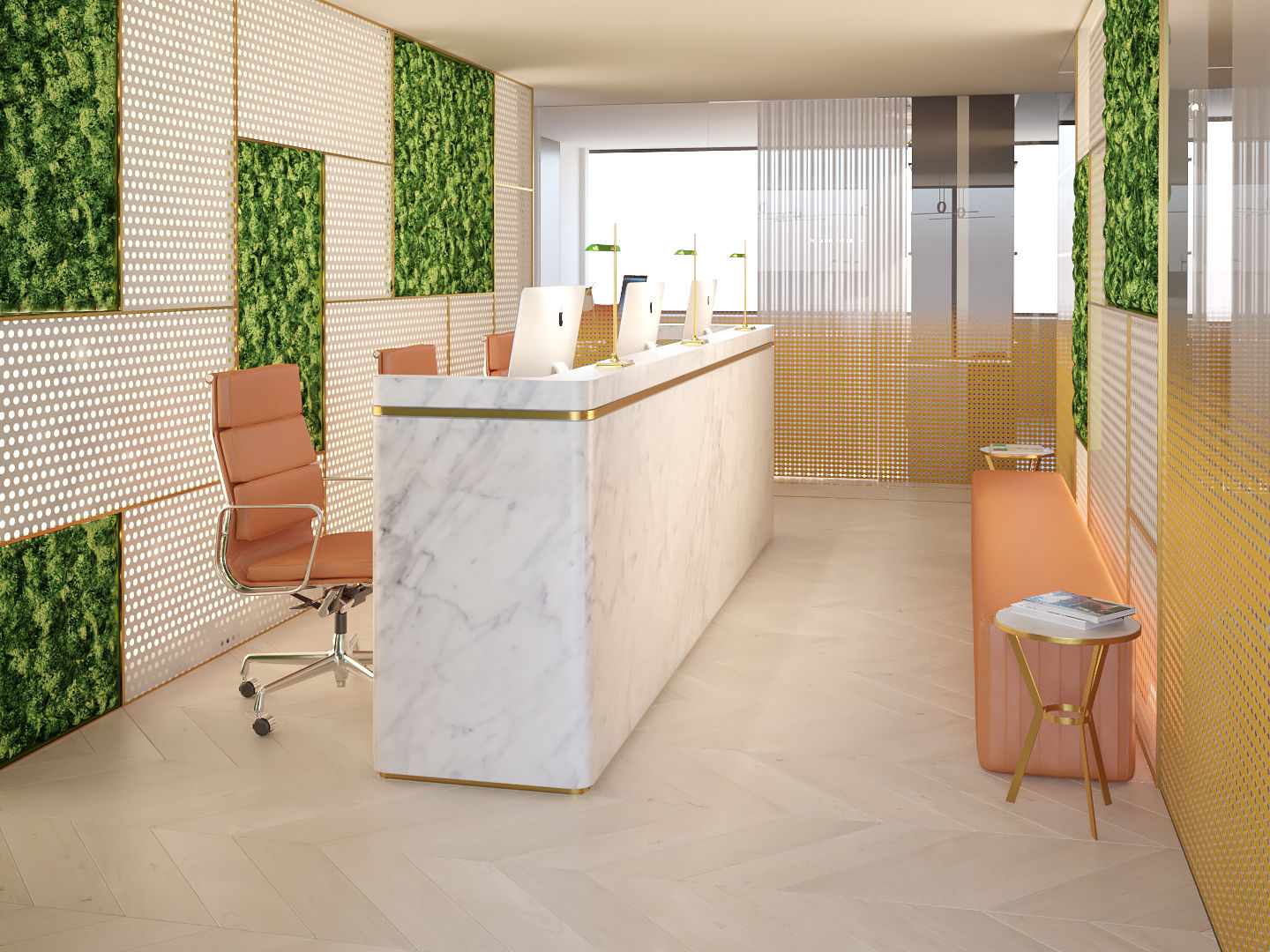 Family Office Avenida da Liberdade, Inêz Fino Interiors, LDA Inêz Fino Interiors, LDA Ticari alanlar Ofis Alanları