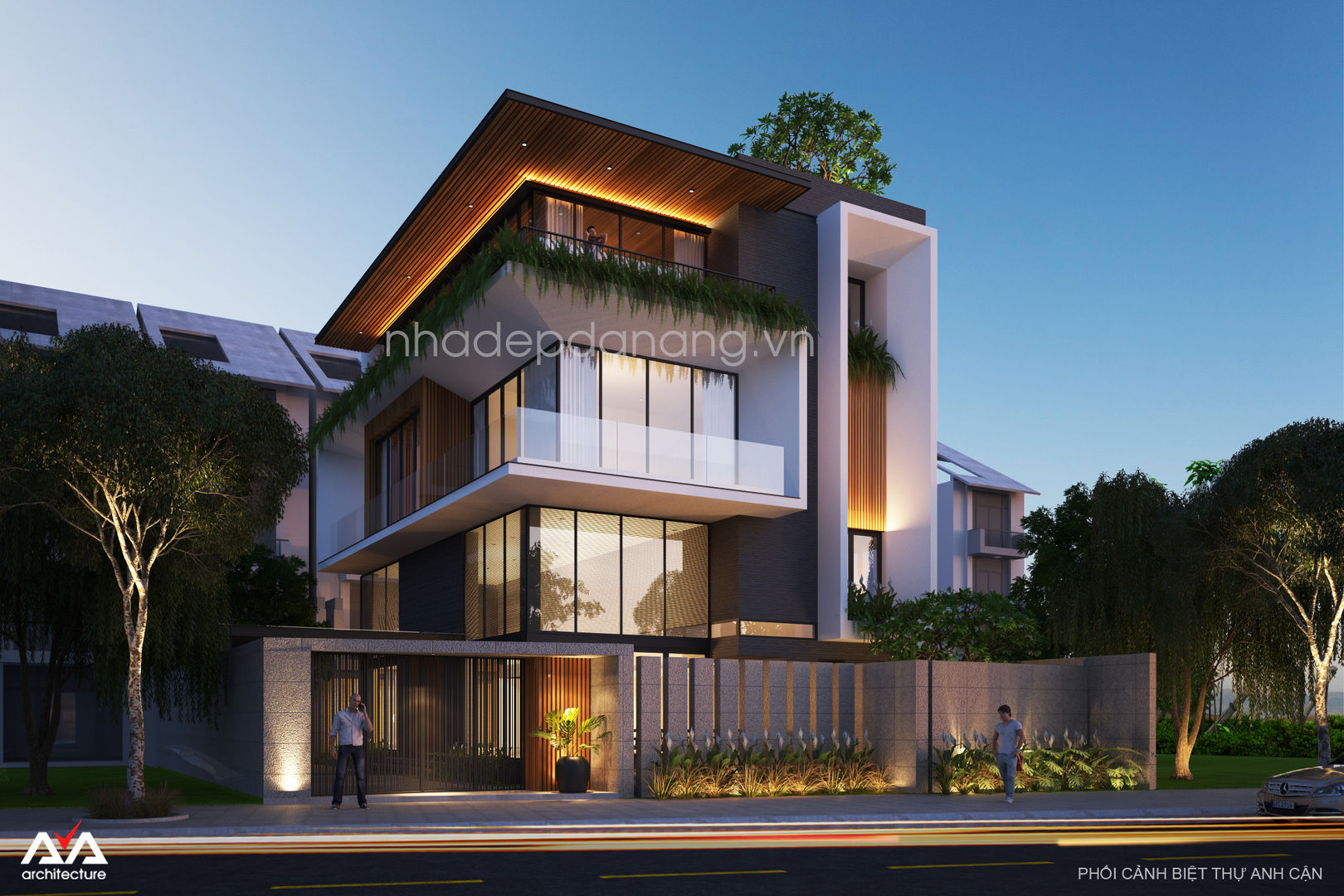 Mẫu thiết kế biệt thự đẹp, AVA Architects AVA Architects Case moderne