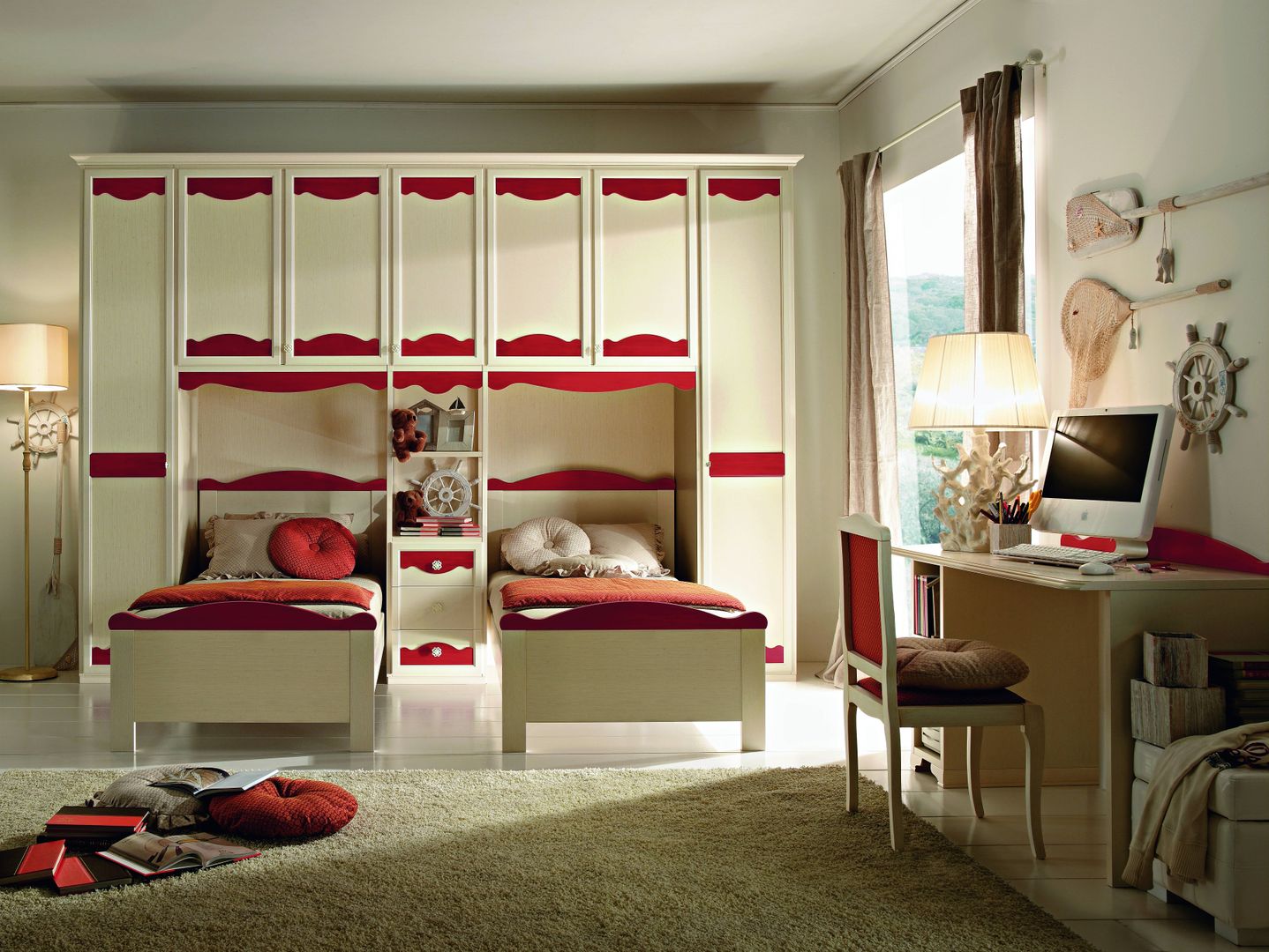 Camerette stile classic, shabby e contemporaneo, Ferrari Arredo & Design Ferrari Arredo & Design غرفة نوم