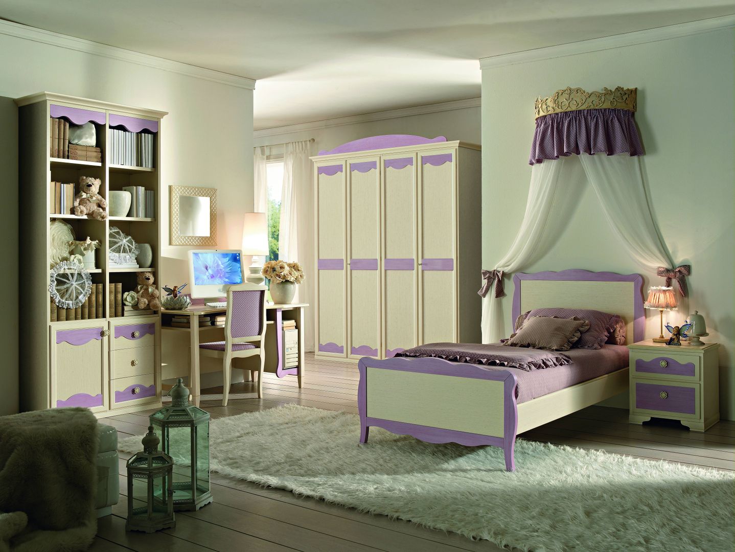 Camerette stile classic, shabby e contemporaneo, Ferrari Arredo & Design Ferrari Arredo & Design غرفة نوم