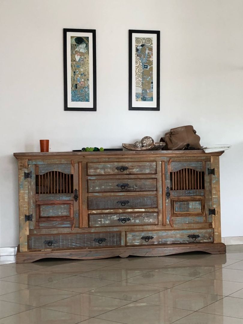 Ambientes Com Móveis Barrocarte - Parte 2, Barrocarte Barrocarte Rustic style dining room Dressers & sideboards