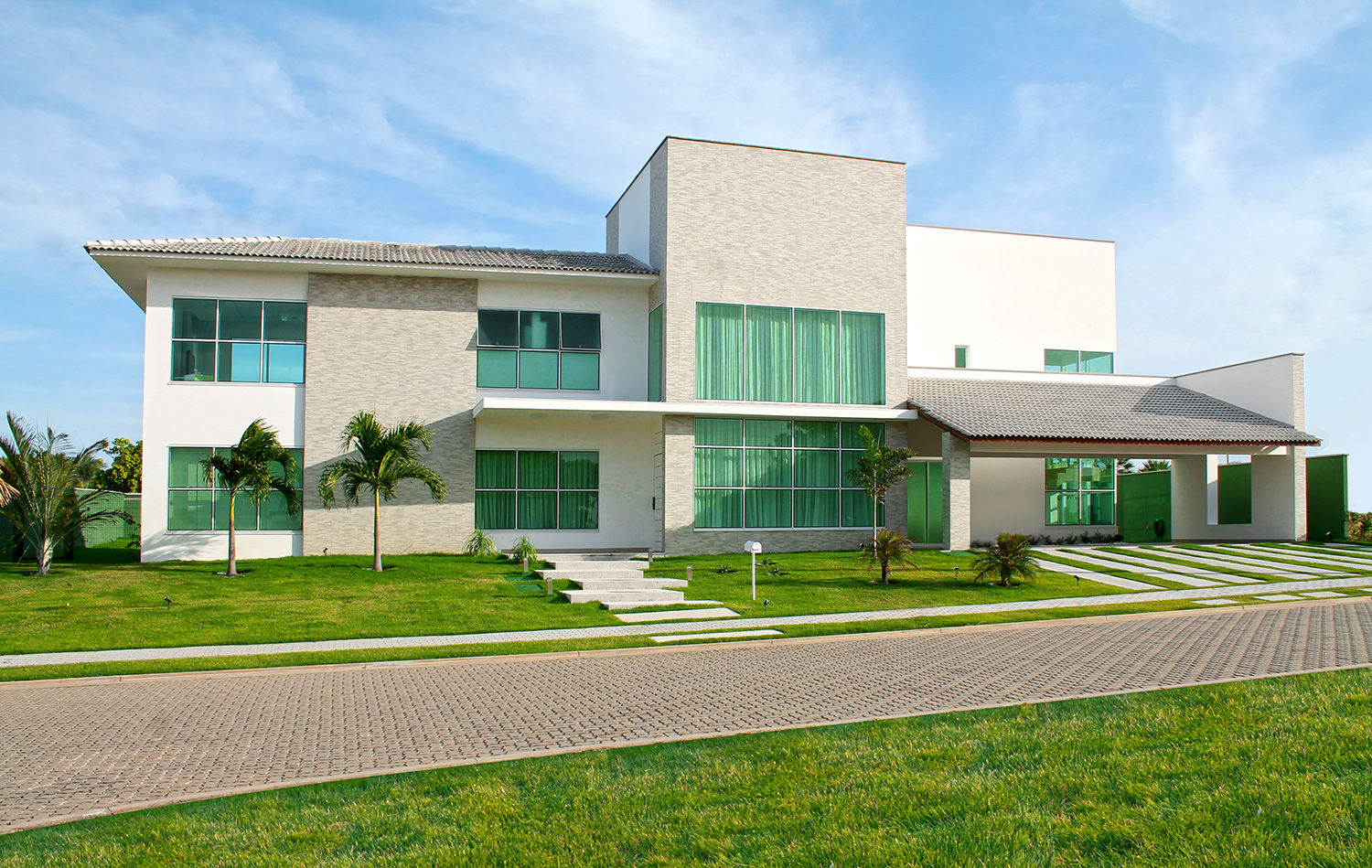 Residência Alphaville Fortaleza, RI Arquitetura RI Arquitetura Rumah tinggal