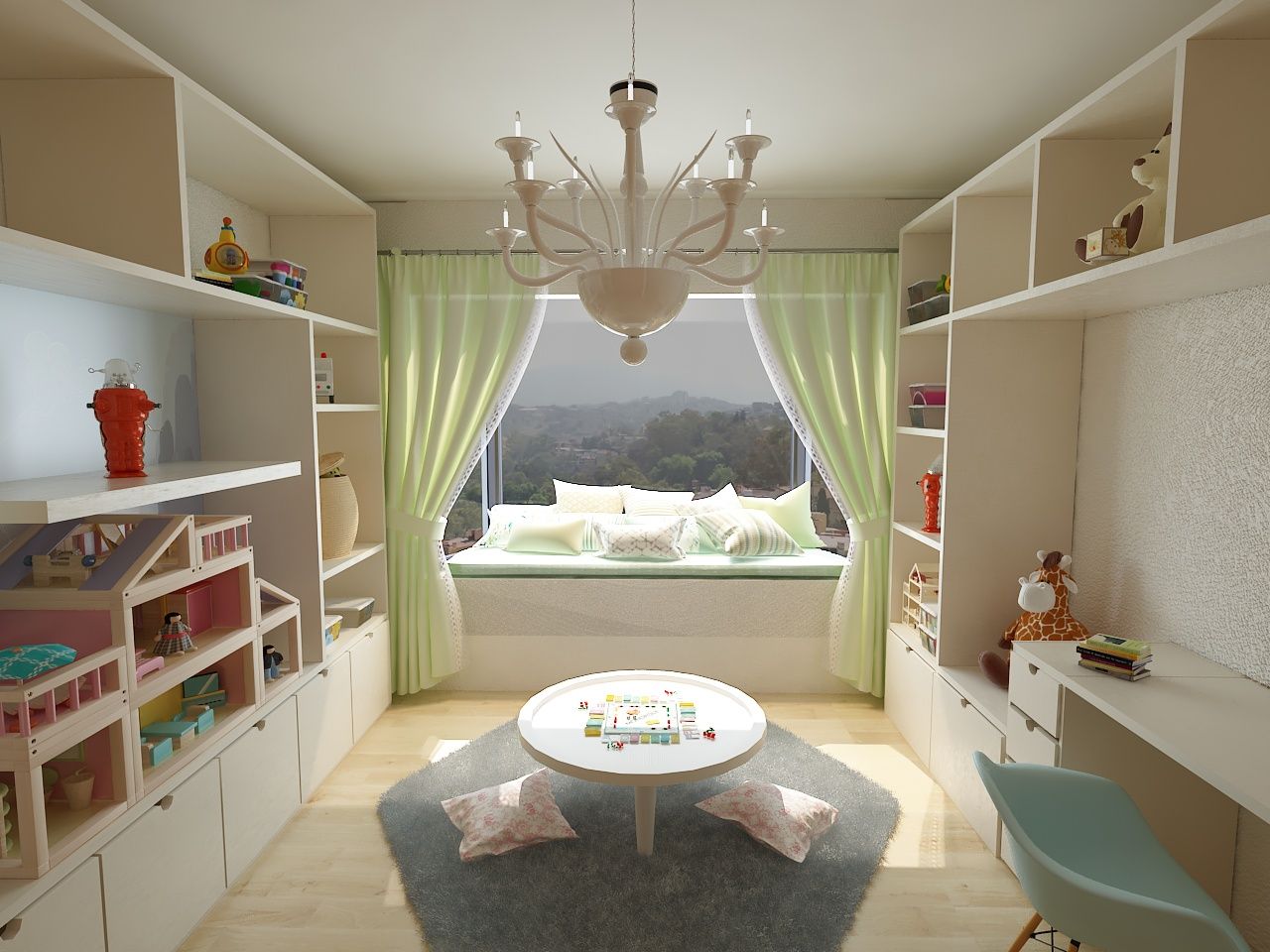 Cuarto de Juegos y Recámara de Niña, Soma & Croma Soma & Croma Girls Bedroom لکڑی پلاسٹک جامع