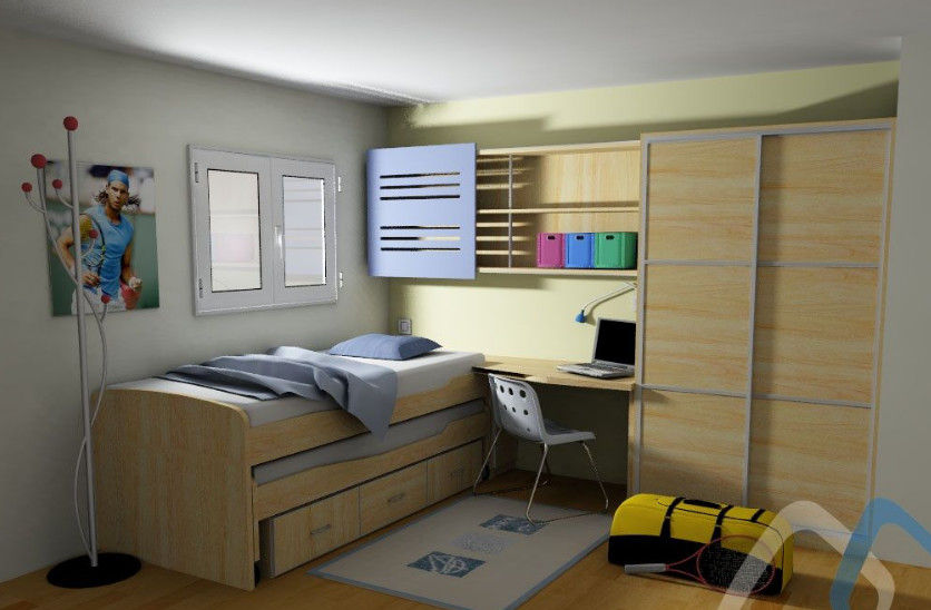 QUARTOS, MJF Interiores Ldª MJF Interiores Ldª Nursery & kids bedroom design ideas Beds & cribs