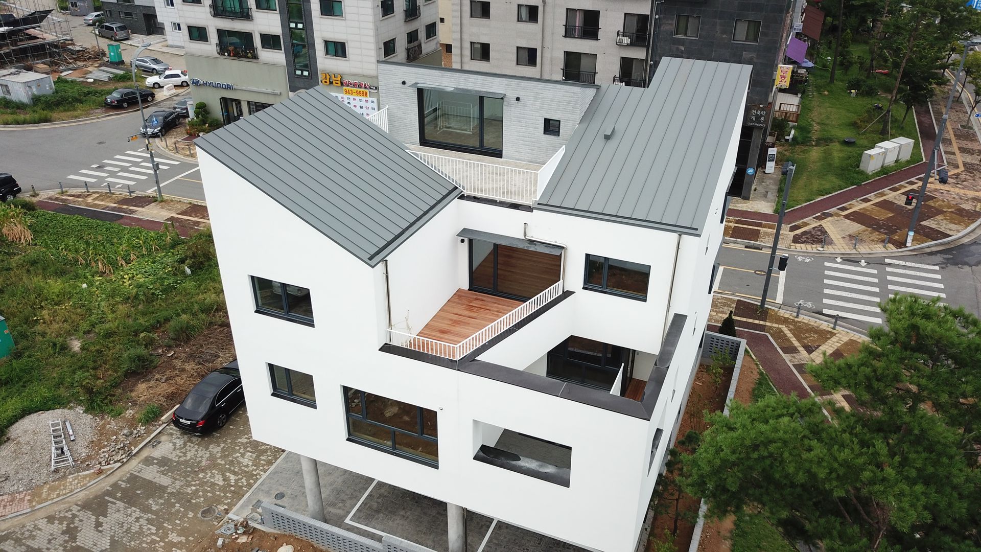 삼지붕집, 하우스플래너 하우스플래너 Casas modernas