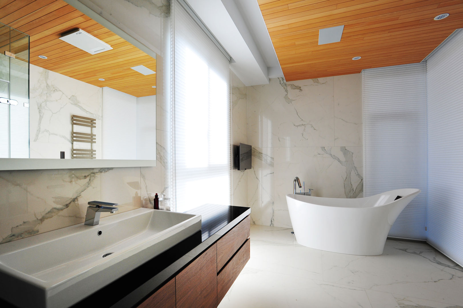 潔淨的浴室 黃耀德建築師事務所 Adermark Design Studio Minimalist bathroom