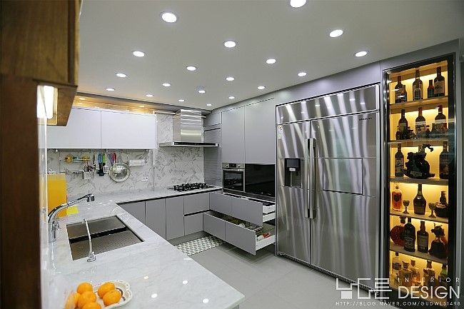 월성푸르지오 48평형, 남다른디자인 남다른디자인 Dapur Modern