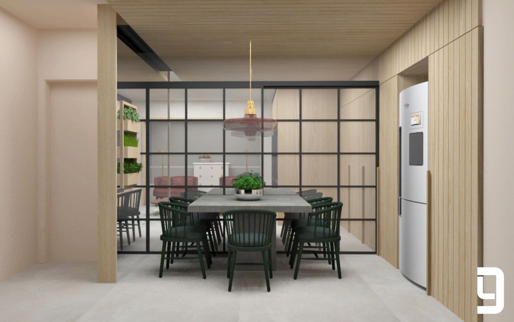 Apartamento SPS, Lucas Gurgel Arquitetura Lucas Gurgel Arquitetura Modern kitchen Wood Wood effect