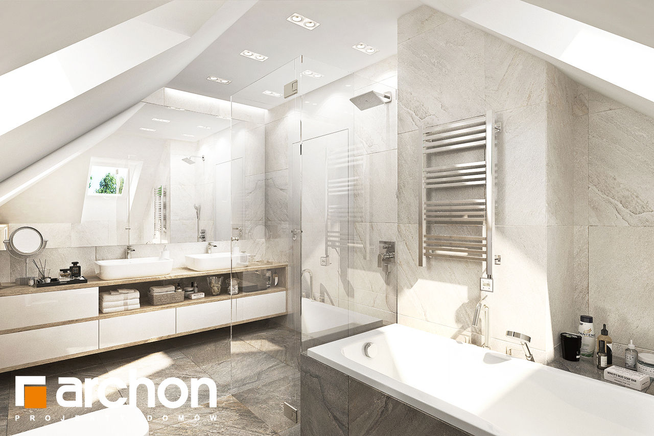 homify Modern bathroom