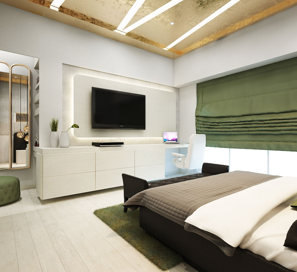 homify Modern style bedroom