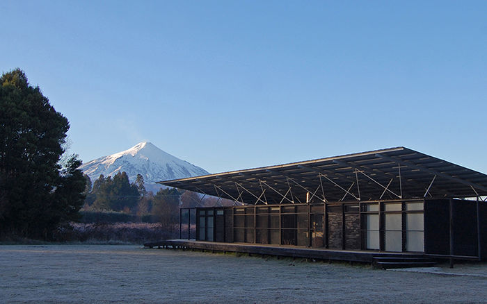 La casa y el Volcán mutarestudio Arquitectura Casas unifamiliares Lago,Volcán,Villarrica