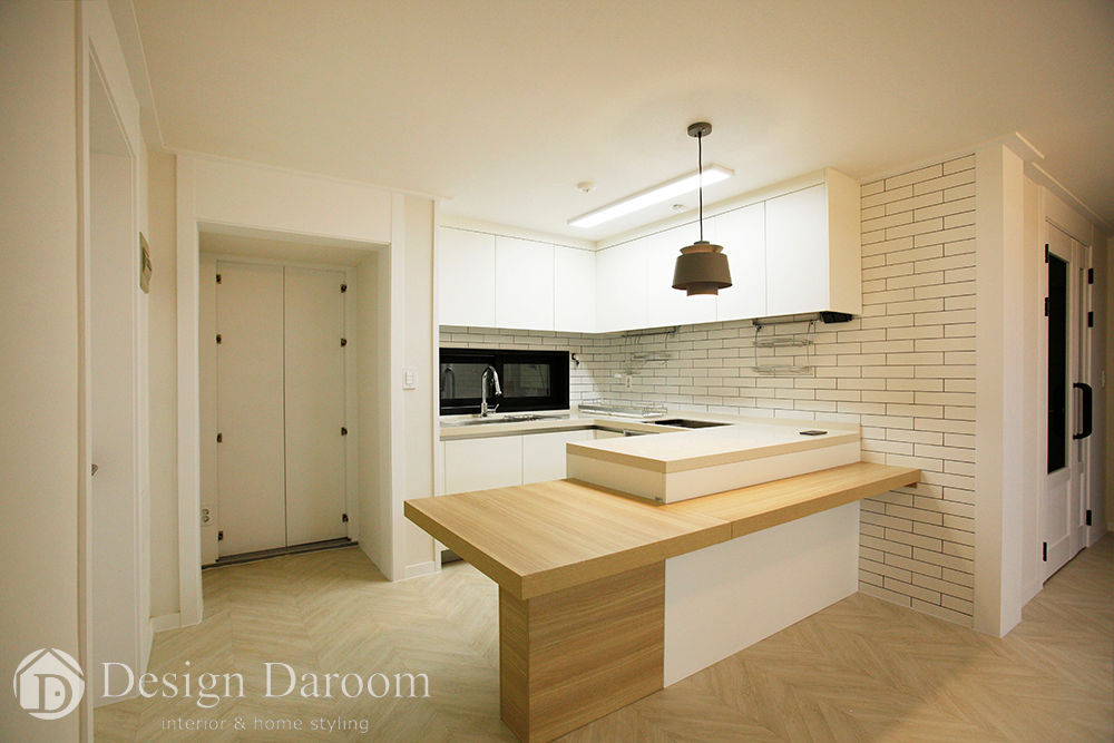 인창동 원일가대라곡 25py, Design Daroom 디자인다룸 Design Daroom 디자인다룸 Kitchen