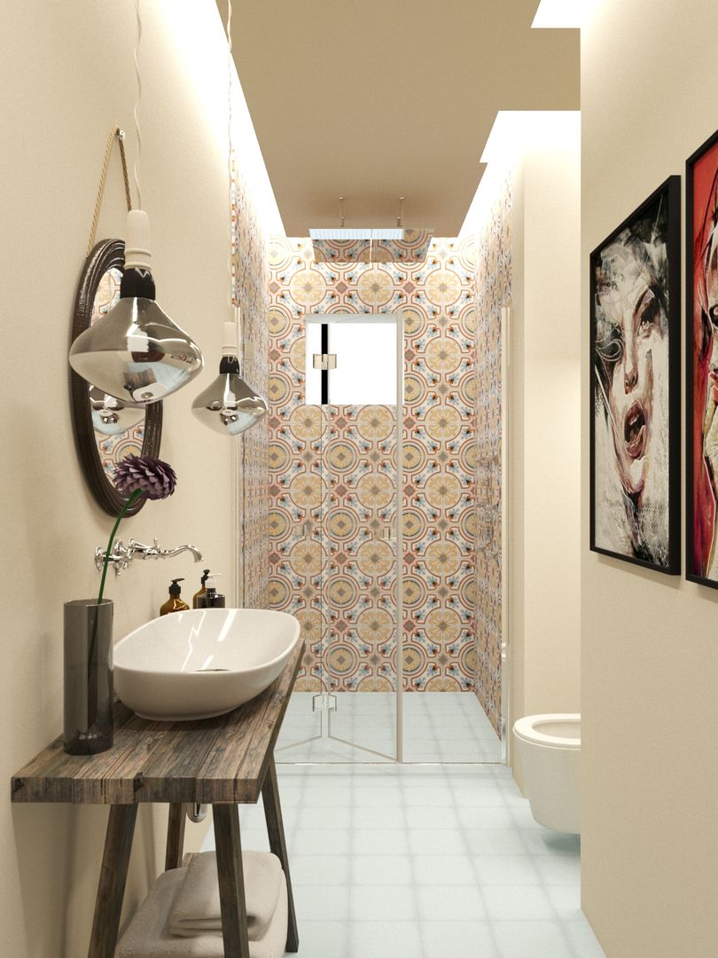 Яркая вилла на о. Кипр|Bright villa on Cyprus|Parlaklı villa Kıbrıs'ta, Eli's Home Eli's Home Mediterranean style bathrooms