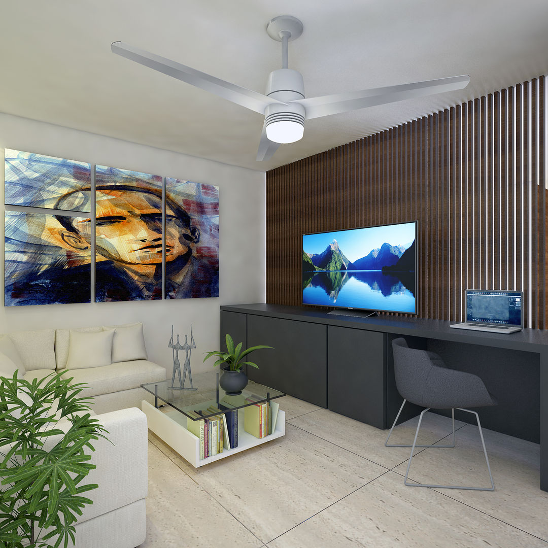 cuarto de tv Daniel Cota Arquitectura | Despacho de arquitectos | Cancún