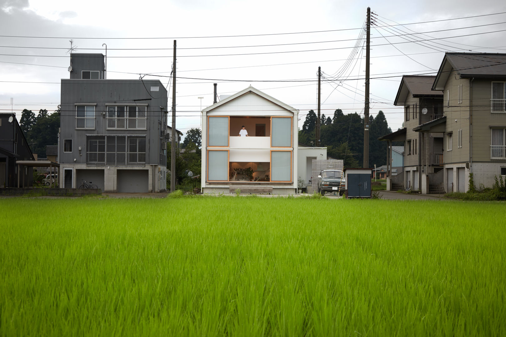m house, Takeru Shoji Architects.Co.,Ltd Takeru Shoji Architects.Co.,Ltd Nhà phong cách chiết trung