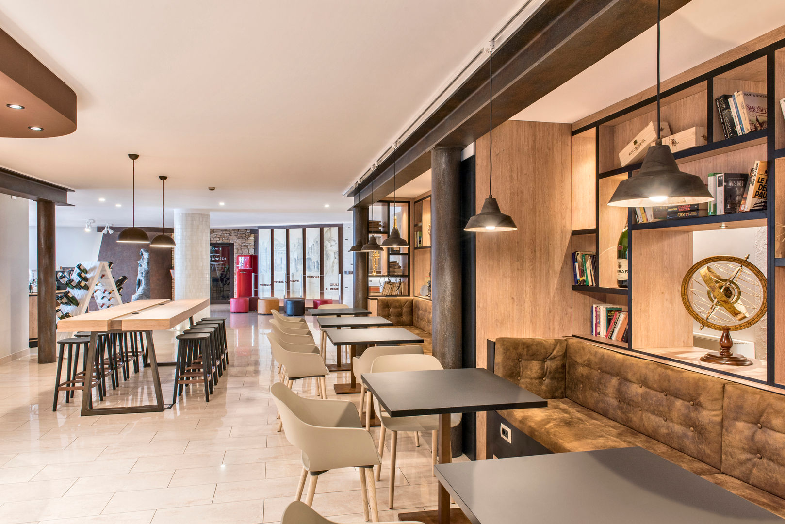 Hotel Soave - Best Western - Restyling Hall, Fab Arredamenti su Misura Fab Arredamenti su Misura Commercial spaces Hotels