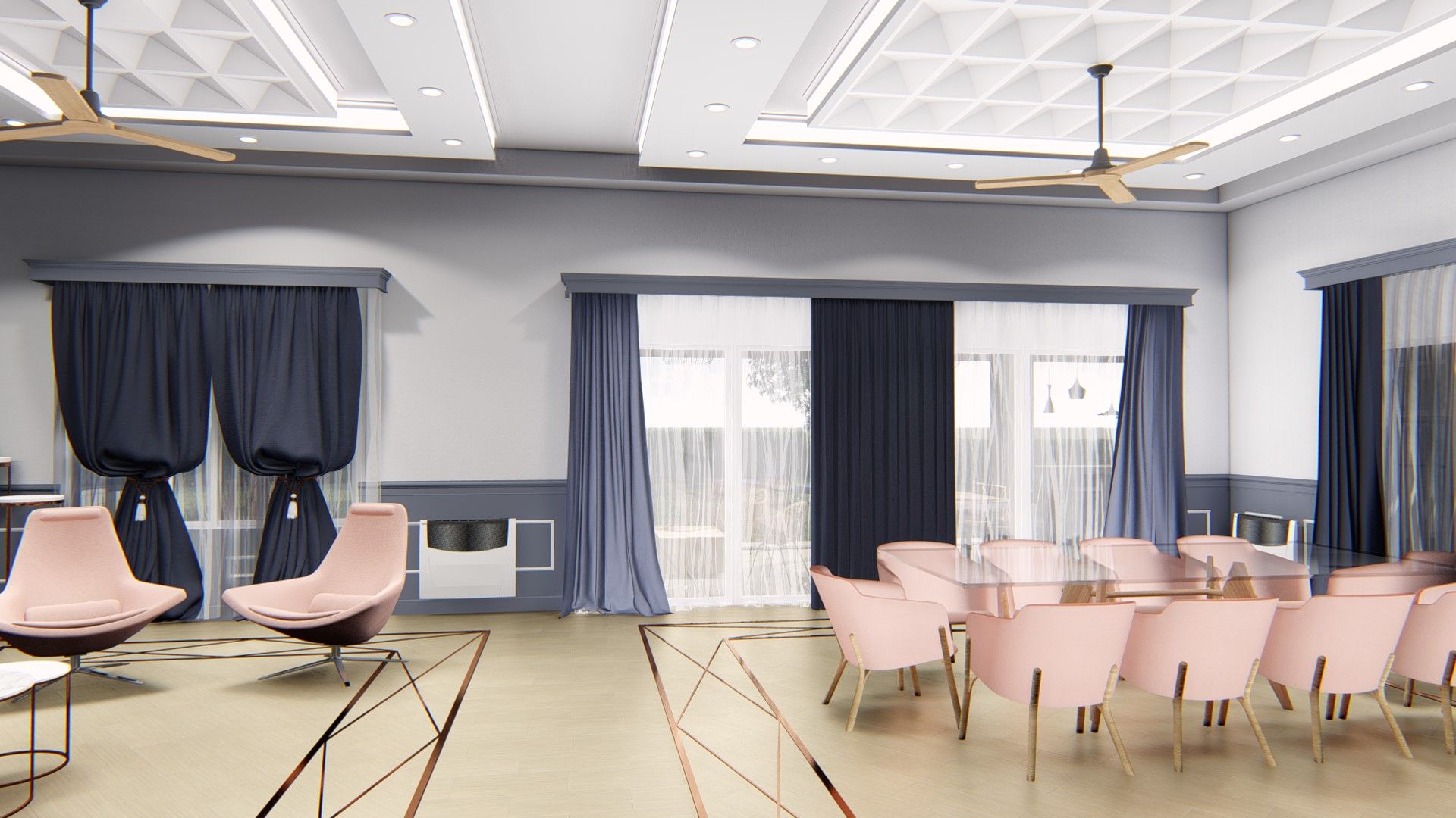 Casa Unifamiliar, Triad Group Triad Group Dining room انجینئر لکڑی Transparent