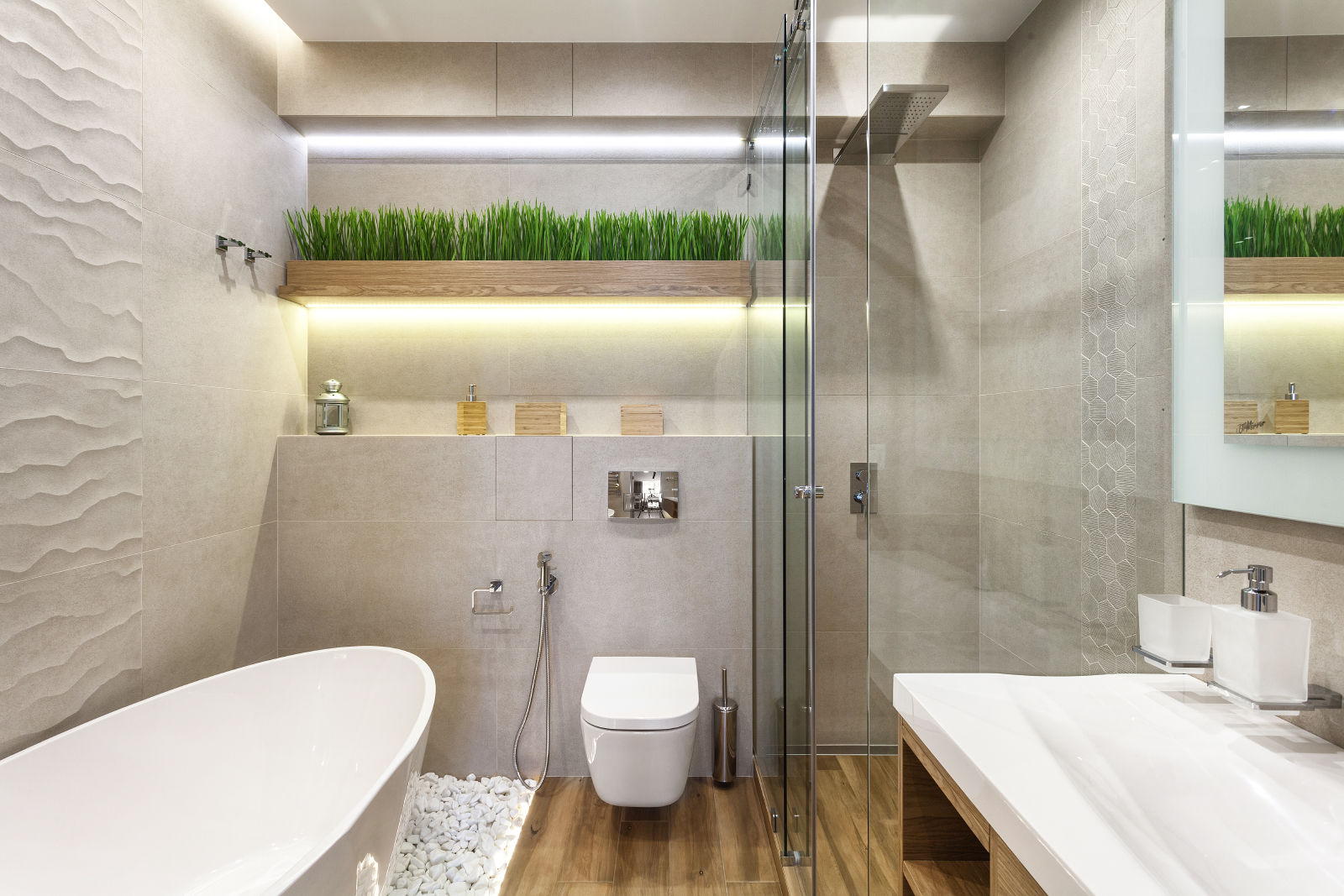 Перфекционизм, Planka Planka Minimalist bathroom