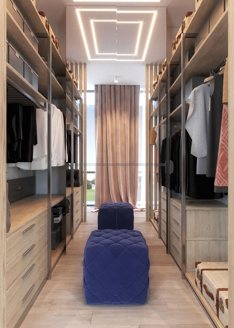 homify Modern dressing room