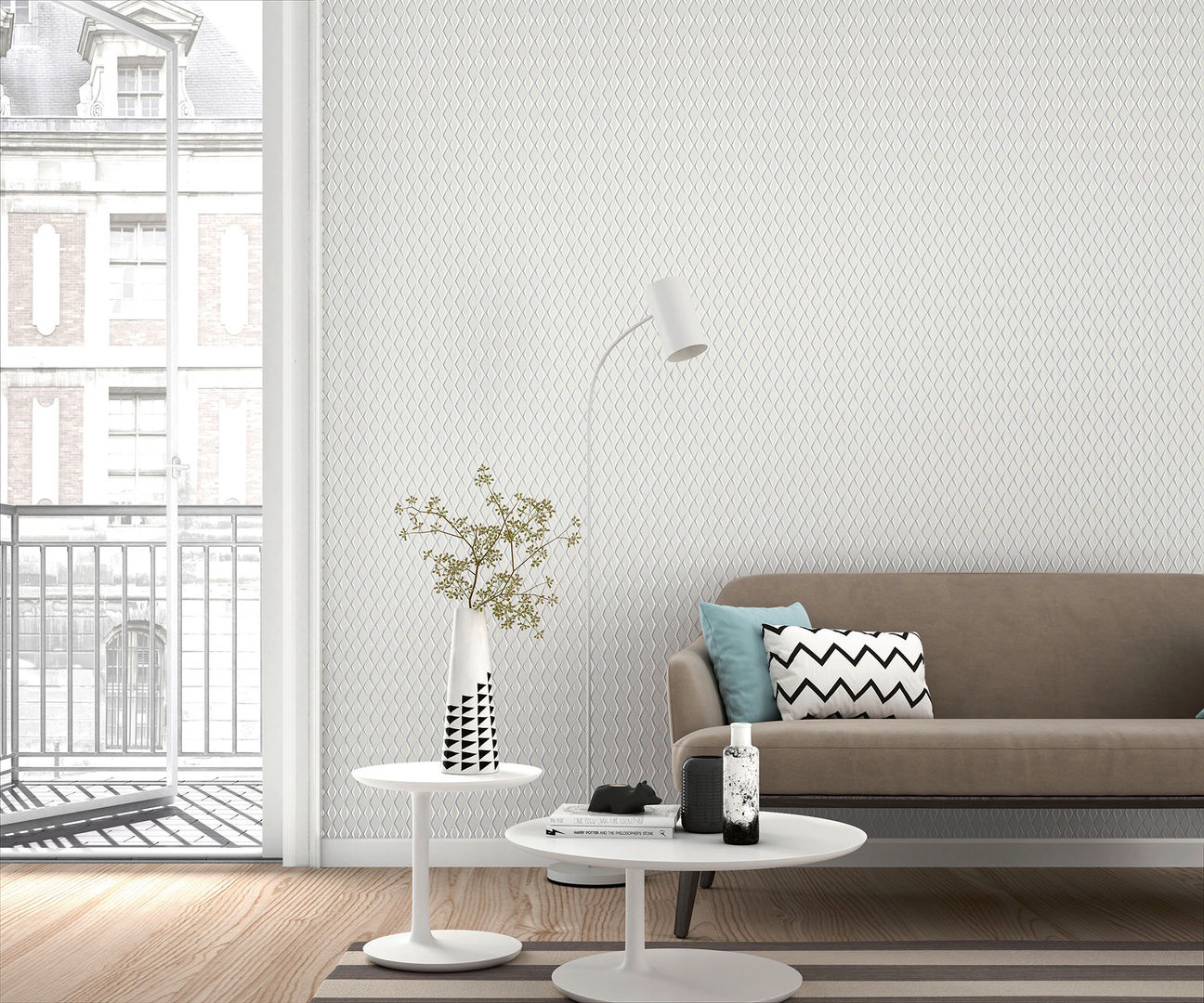 ​İskandinav stilini duvarlarınıza yansıtın!, HannaHome Dekorasyon HannaHome Dekorasyon Scandinavian style walls & floors Wallpaper