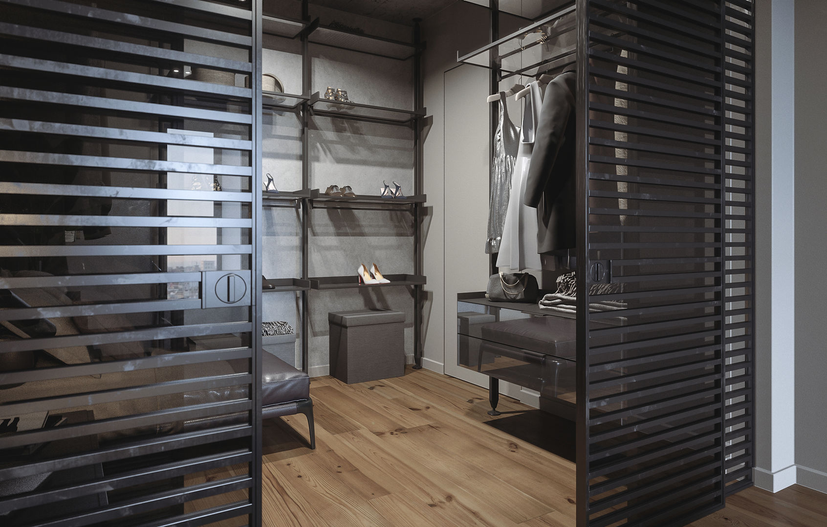 LIGHTHOUSE, ANARCHY DESIGN ANARCHY DESIGN Walk in closets de estilo minimalista