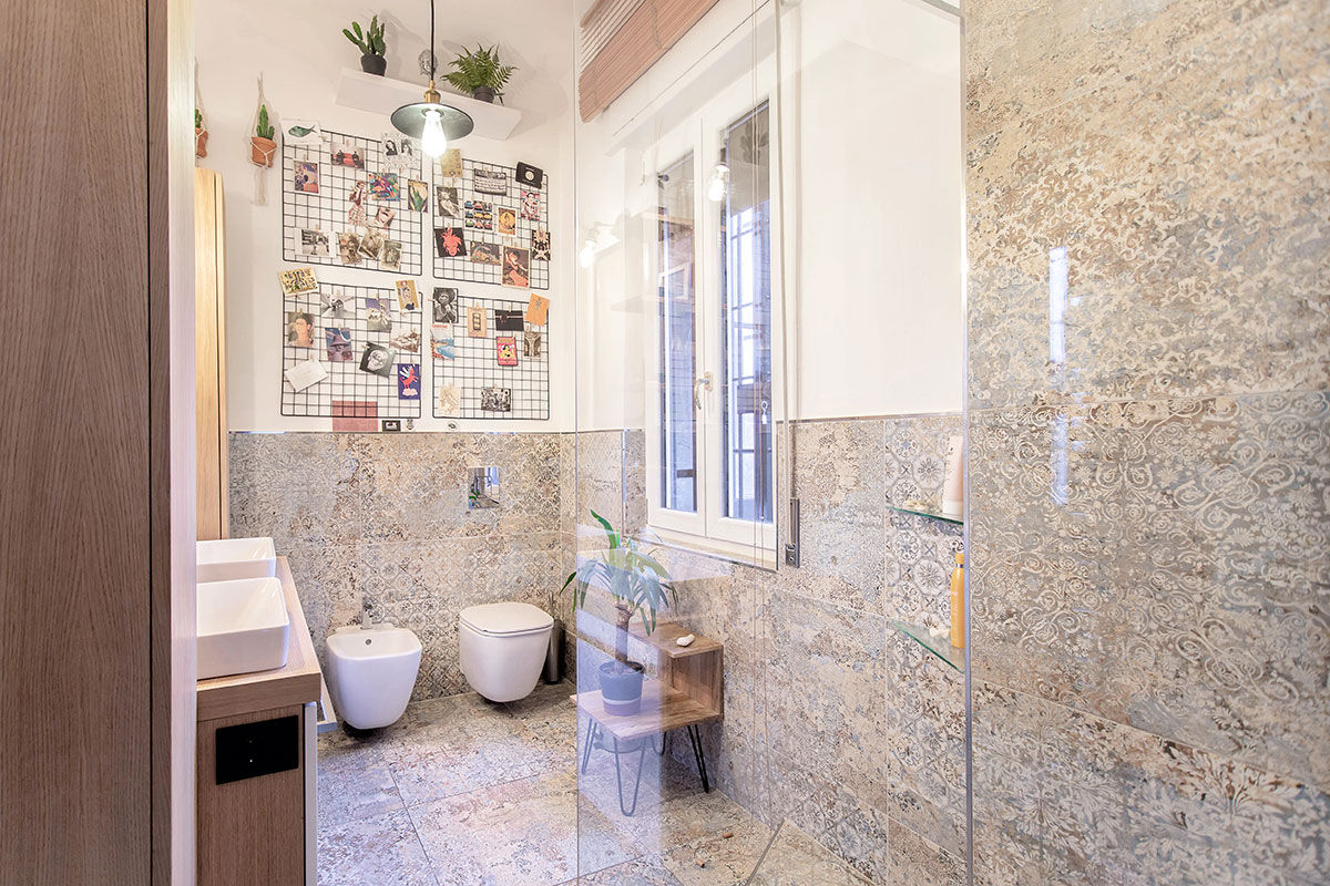 Ristrutturazione appartamento di 80 mq a Brescia, Facile Ristrutturare Facile Ristrutturare حمام