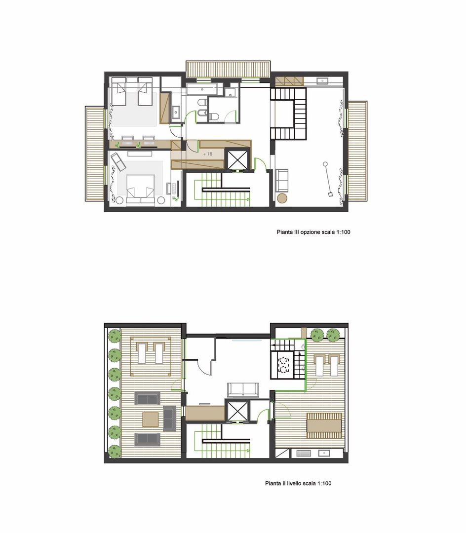 Creativiteit, Schoonheid en Moderniteit Perfect Gecombineerd: Ontdek dit Penthouse!, MEF Architect MEF Architect Cucinino Vetro