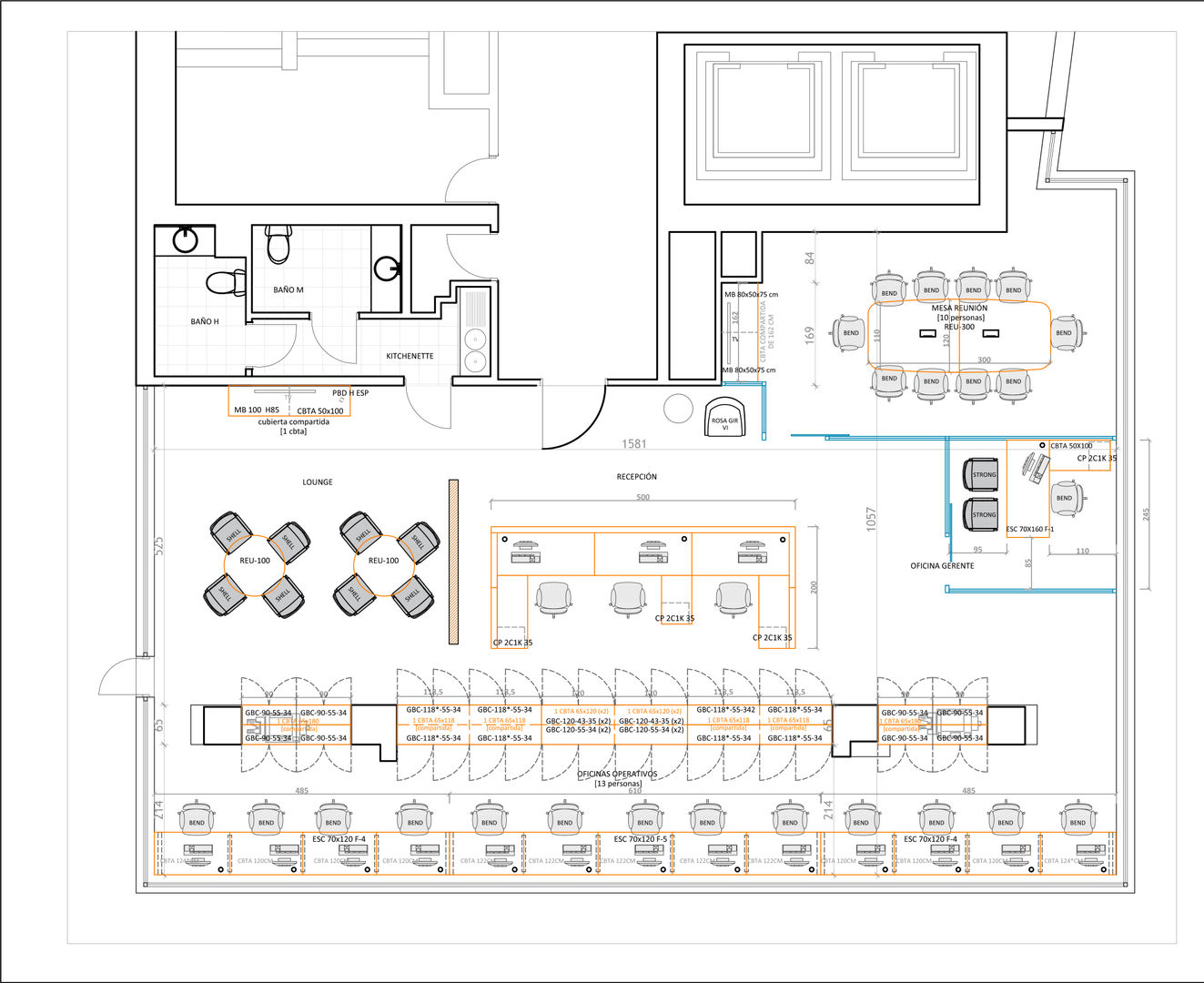 REMODELACION OFICINAS , Lagom Studio Lagom Studio