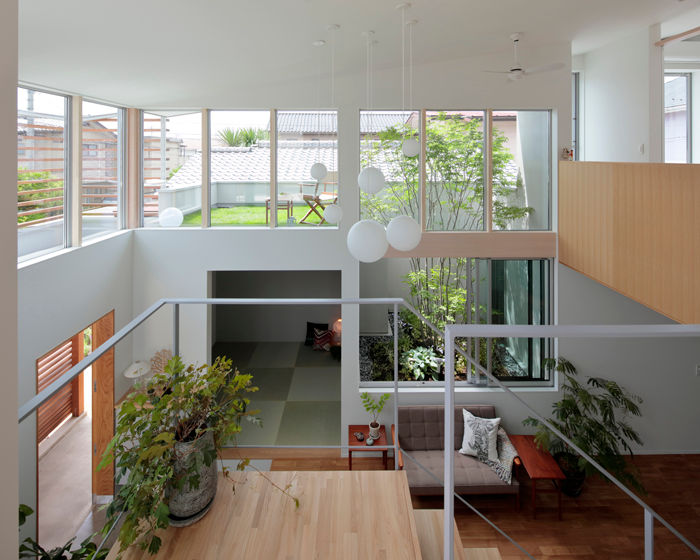 南町の家, arc-d arc-d Modern living room