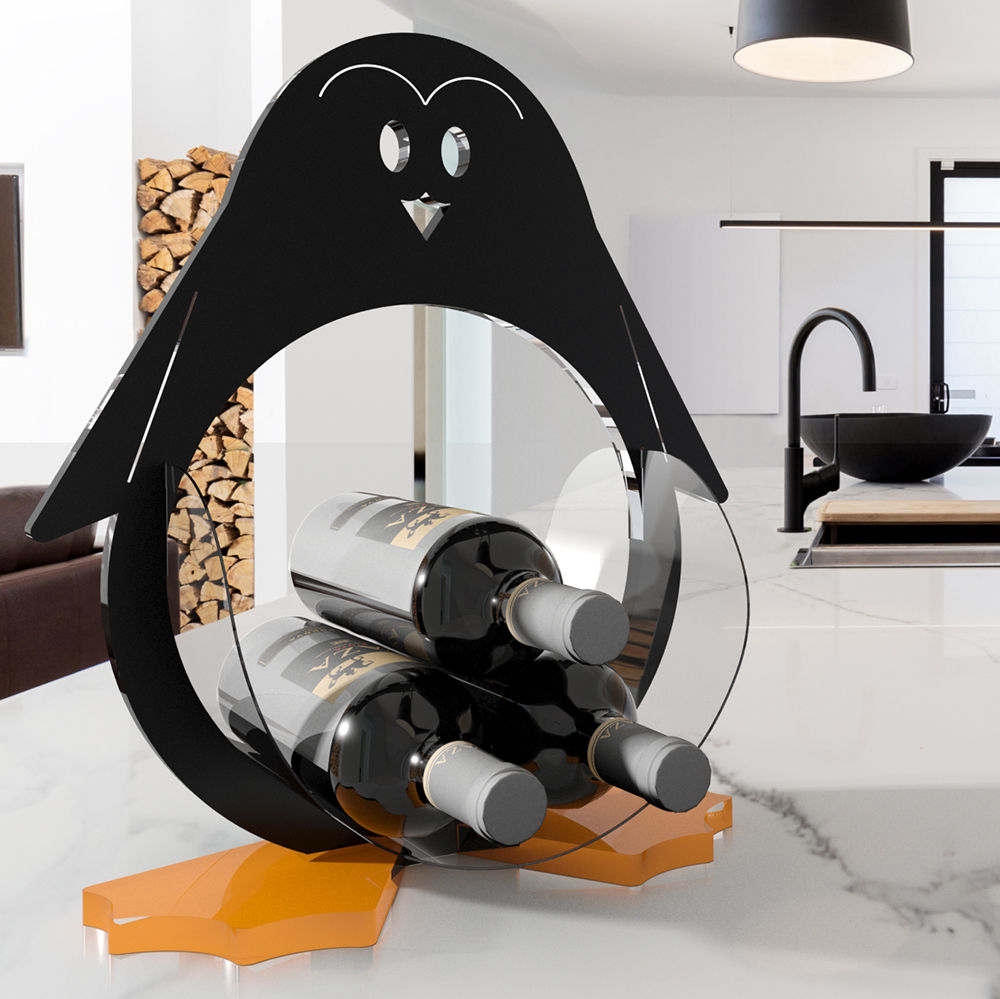 PETS portabottiglie da tavolo a forma di animale, WITS WITS Kitchen Storage