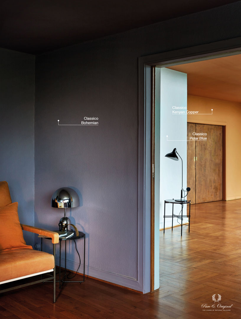 Colour Collection - The Neomodernist, Pure & Original Pure & Original Soggiorno eclettico