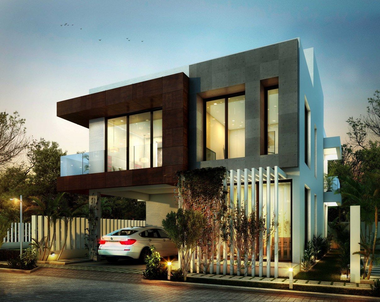 Exteriors , B Design Studio B Design Studio منازل