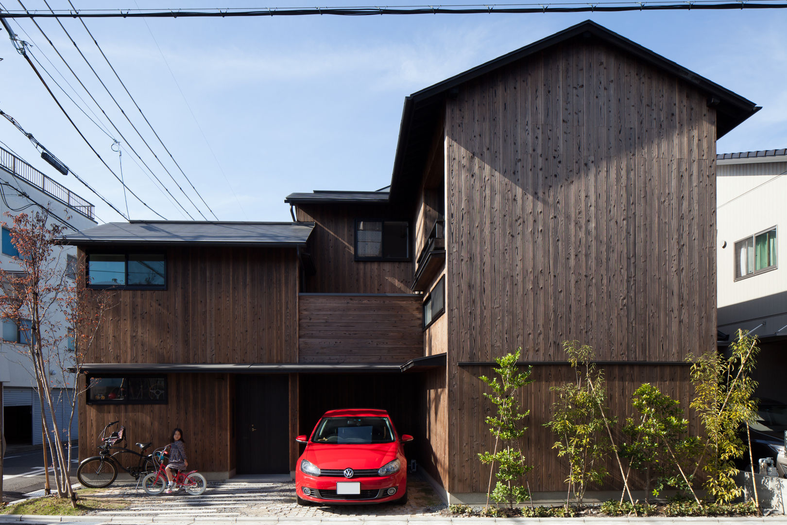 伏見の家, 中山建築設計事務所 中山建築設計事務所 Wooden houses Wood Wood effect