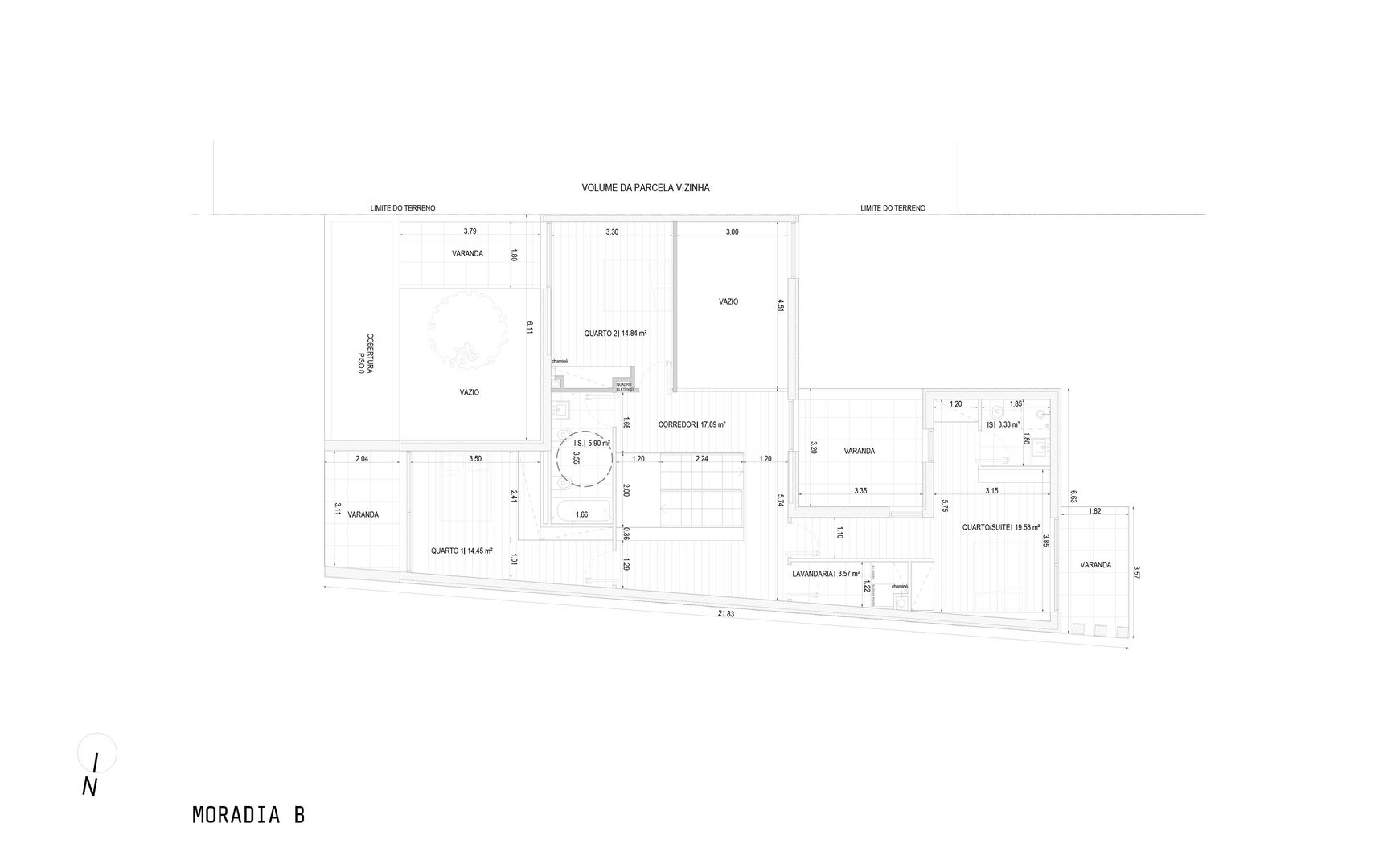 modern oleh OGGOstudioarchitects, unipessoal lda, Modern first floor,house