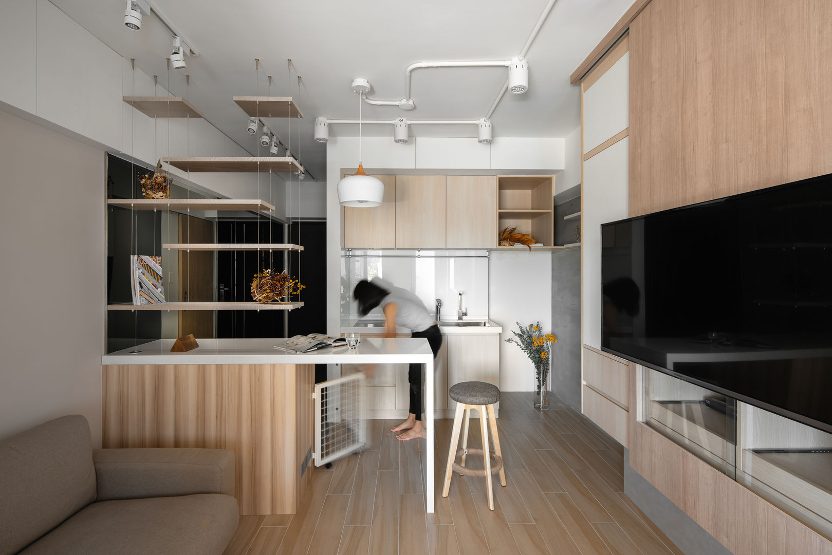 輕透關係, 有偶設計 YOO Design 有偶設計 YOO Design Livings modernos: Ideas, imágenes y decoración