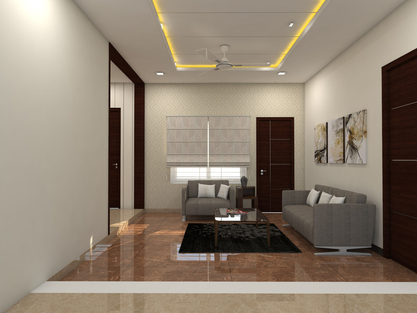 homify Asian style living room Plywood