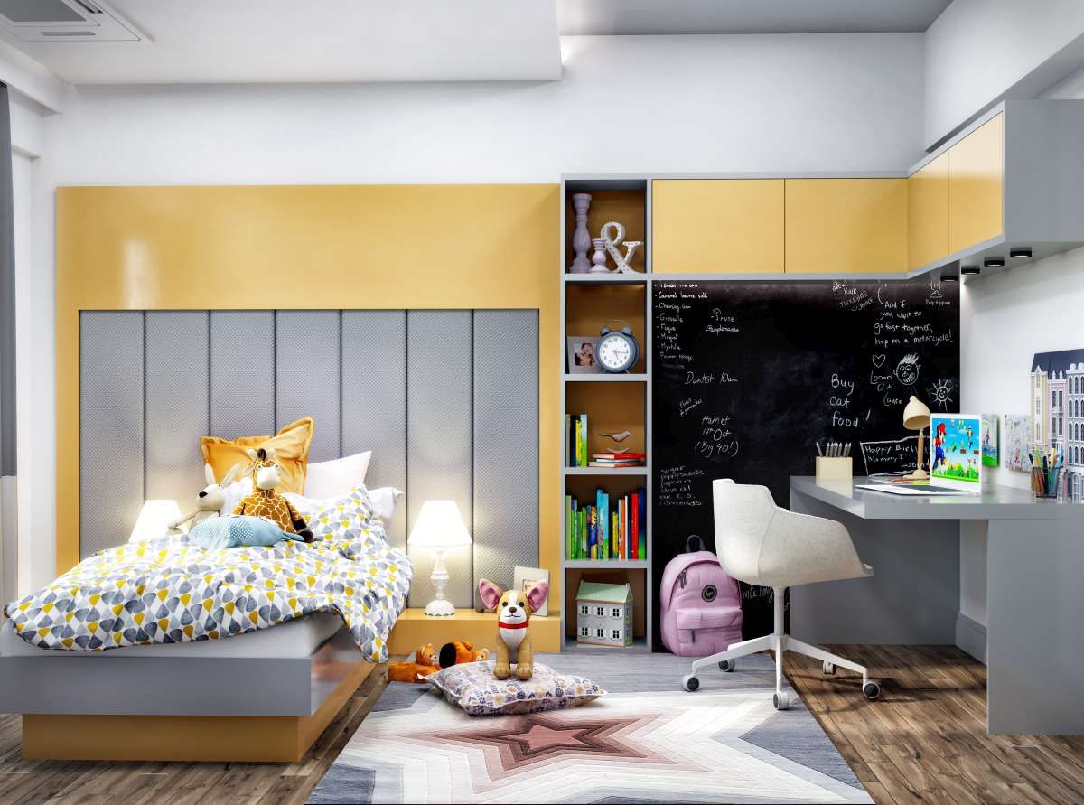 Nest of Söke Konutları, VERO CONCEPT MİMARLIK VERO CONCEPT MİMARLIK Habitaciones para niños de estilo moderno