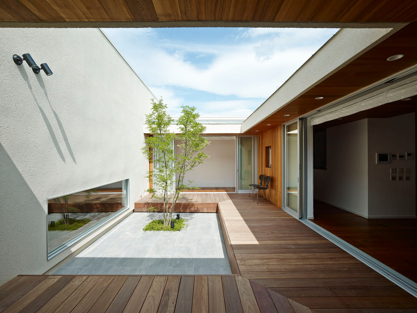 house ASA, 有限会社スマイルスタジオ／sMile sTudio 有限会社スマイルスタジオ／sMile sTudio Jardines de estilo escandinavo