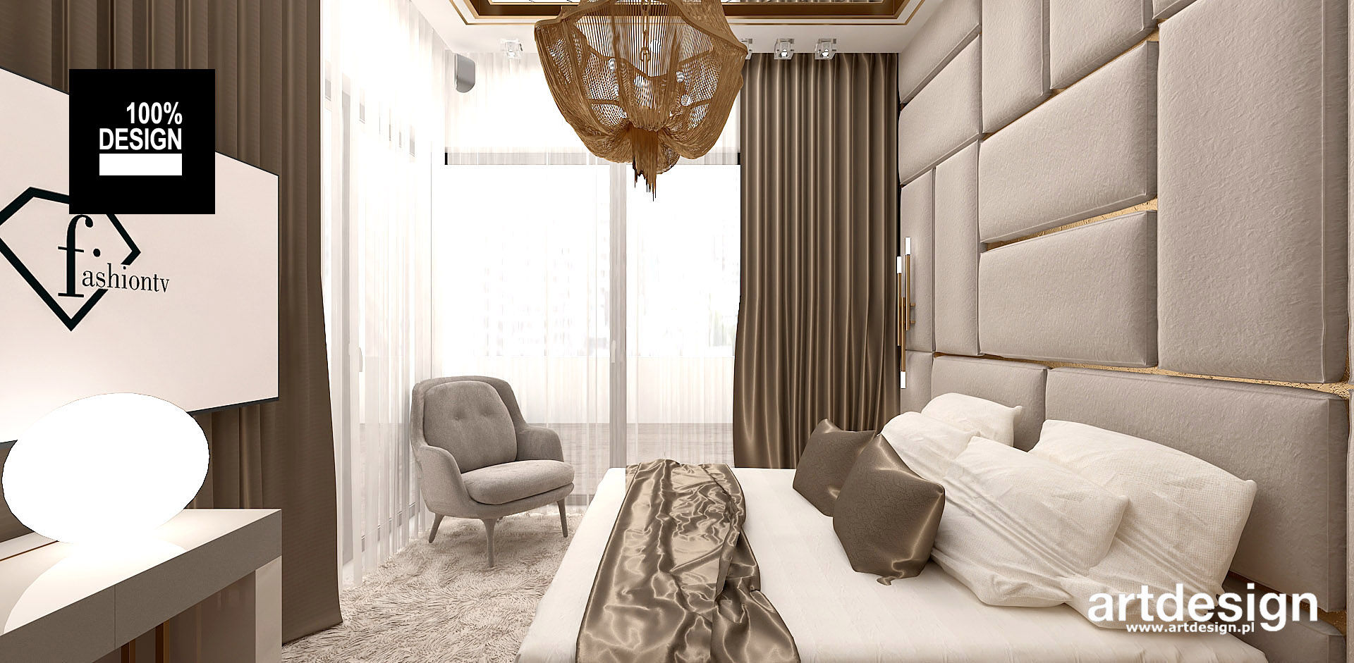 LIKE CHALK AND CHEESE | Wnętrza apartamentu, ARTDESIGN architektura wnętrz ARTDESIGN architektura wnętrz Modern style bedroom
