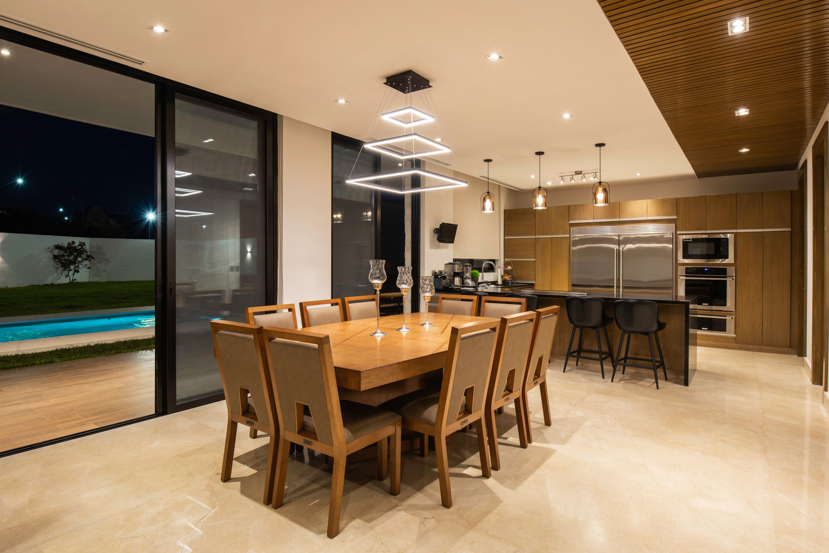 Casa GS, Nova Arquitectura Nova Arquitectura Ruang Makan Modern