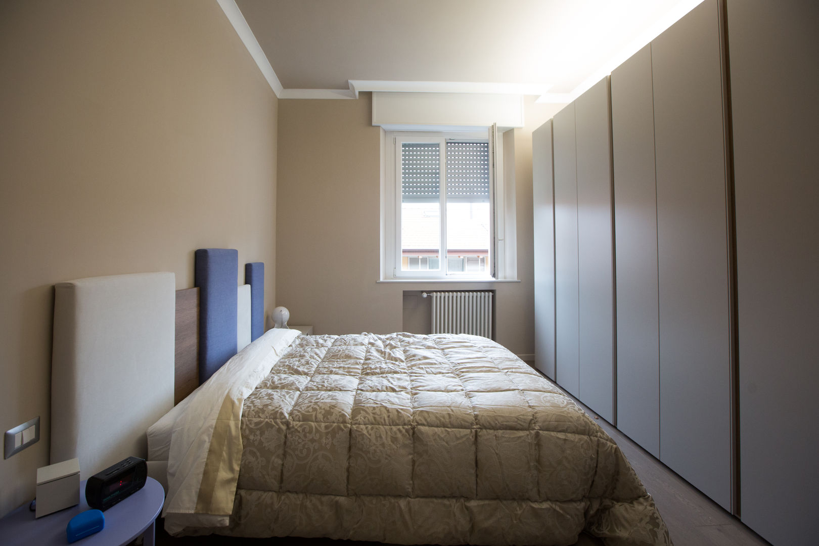 Ristrutturazione camera da letto appartamento in via Bramante Milano Ristrutturazione Case Camera da letto moderna camera da letto,arredo camera,ammodernamento