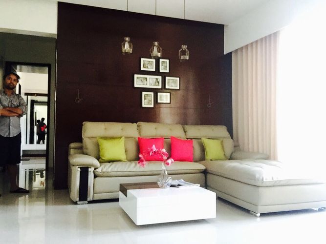 house interior project, The D'zine Studio The D'zine Studio Ruang Keluarga Minimalis Sofas & armchairs