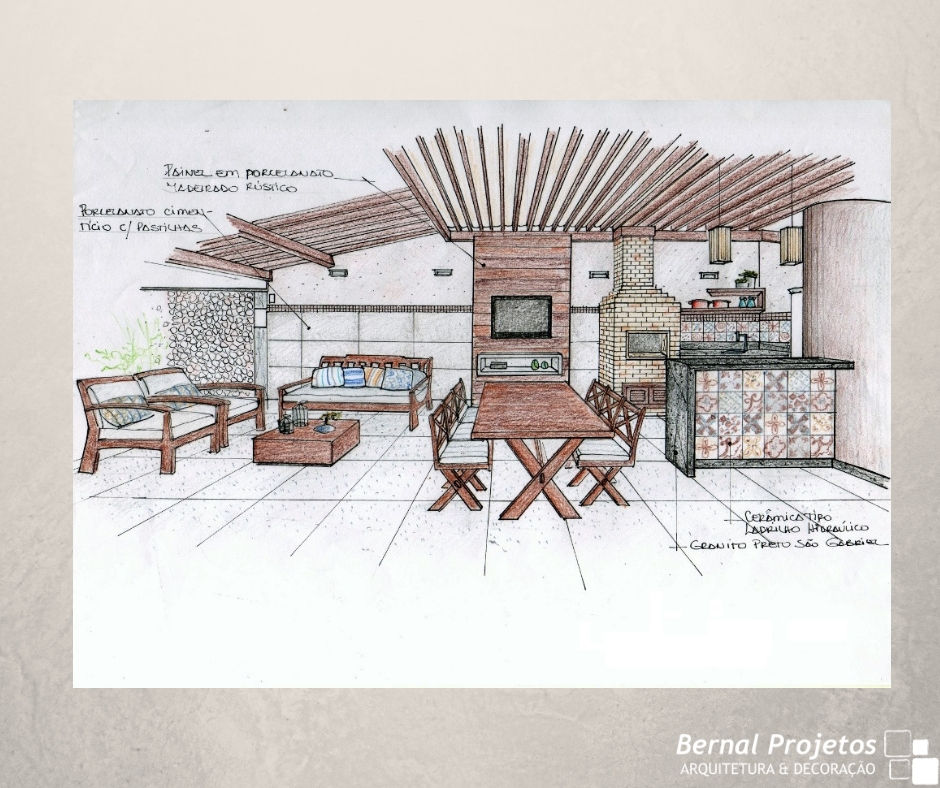 mộc mạc theo Bernal Projetos - Arquitetos em Salvador, Mộc mạc